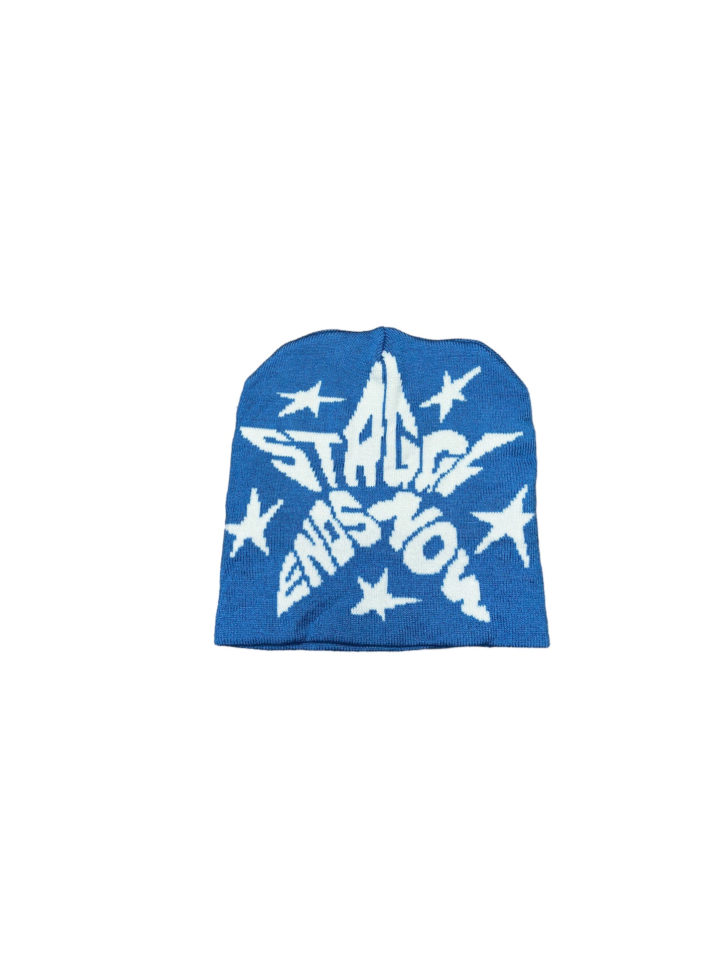 Sky Blue "Strggl Ends Now" Beanie