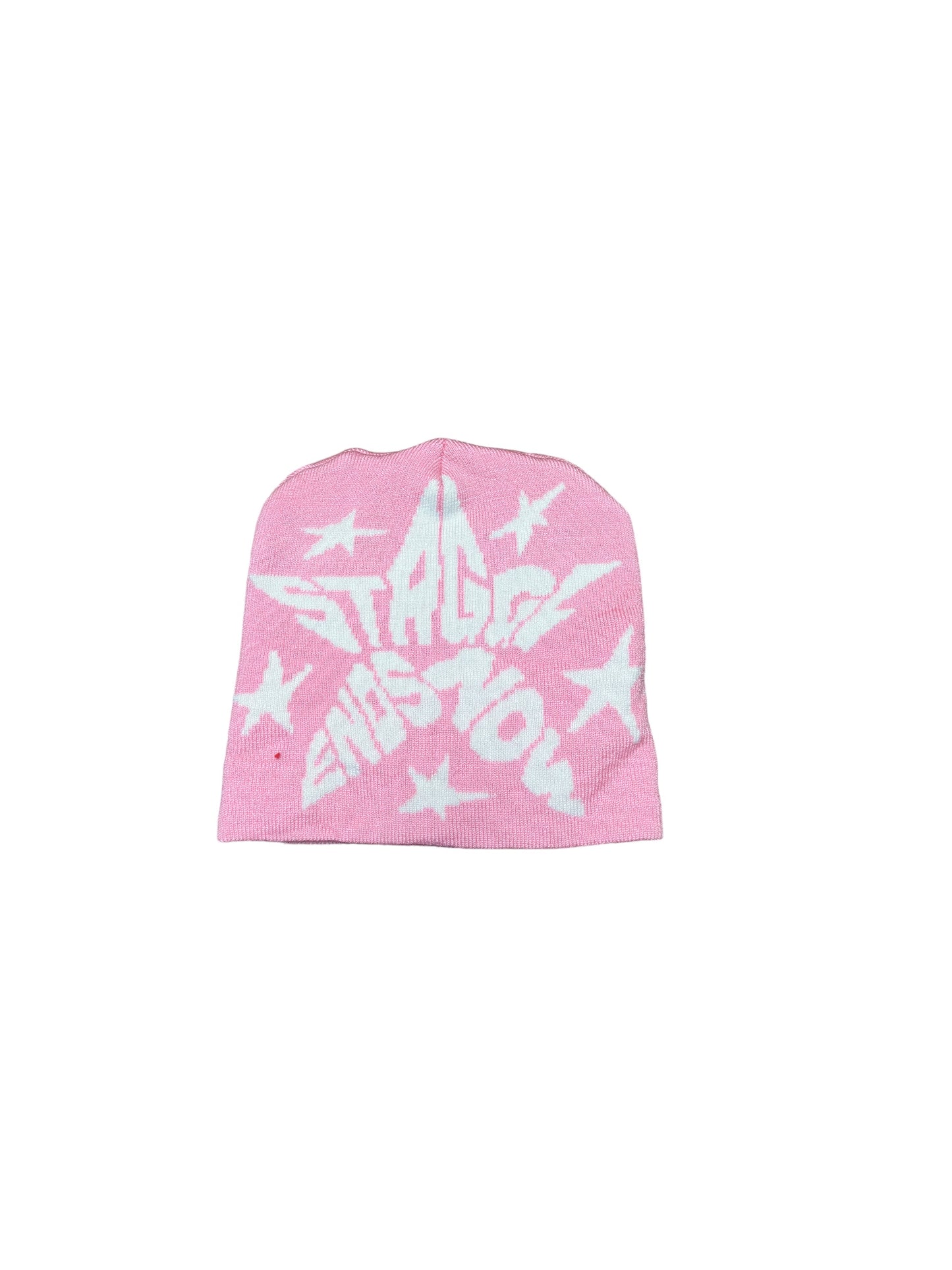 Pink "Strggl Ends Now" Beanie