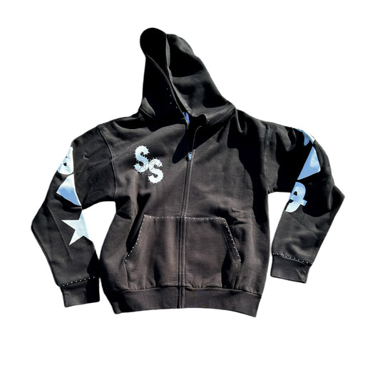 "Money Love Fame" Zip up hoodies